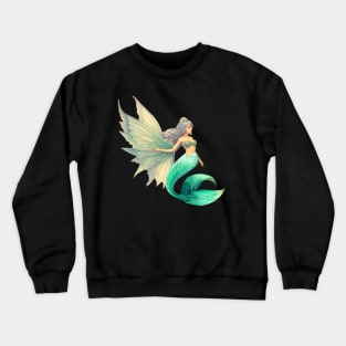 Twin Verde Fairy Sirena Crewneck Sweatshirt